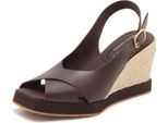 O9774 Sandalo Zeppa Donna Palomitas Wanda Woman Rope Sandal