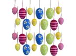 Uova Di Pasqua In Sacchetto Da 24 Pezzi, Mix Di Dimensioni