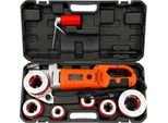 Filettatrice Per Tubi - Filettatrice Elettrica - 2300 W Cc - 6 Teste Di Taglio 1,27/1,91/2,54/3,18/3,81/5,08 Cm - Per Metallo