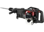 Martello Demolitore - Benzina 2 Tempi - 1000 W - Mandrino A 5 Fessure - Scalpello A Punta Da 35 Cm - Serbatoio Da 0,9 L - 450 Giri/Min - Nero