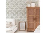 Carta Da Parati Adesiva Foglie Di Gingko Verde In Vinile Lavabile E Rimovibile - 1 Rotolo 50X300 Cm - Decochic