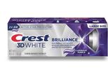Crest | Dentifricio - 130 G - 3Dwhite Brilliance - Menta - Con Fluoro - Formula Sbiancante - Formula Senza Glutine