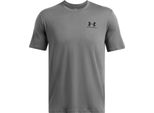 Under Armour Ua M Sportstyle Lc Ss Castlerock Light Heather Castlerock Light Heather L