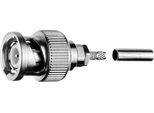 TelegäRtner Bnc-Kabelstecker Crimp G07, G29 50 Ohm, Crimp/Crimp, Basic, A2903, G07 (RG-316/U), G29 (0,45/1,4)