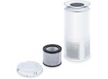 Luftreiniger BEURER LR 400, weiß, H:80,5cm Ø:21,5cm, Luftreiniger, Luftreiniger, mit App, HEPA H13 Filter, für Räume bis 69m², Timerfunktion