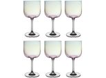 Weinglas Weingläser Like Glass 270 ml 6er Set, bunt (pearl), 6 tlg., Glas, LIKE. BY VILLEROY & BOCH, Trinkgefäße, Weinglas