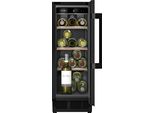 SIEMENS Weinkühlschrank KU20WVHF0, Energieeffizienz: F, schwarz, B:29,8cm H:81,8cm T:56,7cm, Weinkühlschränke, Weinkühlschrank