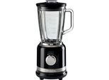 ARIETE Standmixer 585BK Moderna schwarz, 1,5 L, schwarz, B:20,5cm H:42cm T:18,5cm, Zerkleinerer, Standmixer