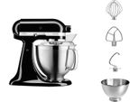 KITCHENAID Küchenmaschine 5KSM185PSE, onyx schwarz, B:24cm H:36cm T:37cm, Küchenmaschinen, Küchenmaschine