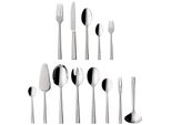 Besteck-Set VILLEROY & BOCH Tafelbesteck Victor 68er Set silber, silber, 68 tlg., Essbesteck-Sets, Besteck-Set
