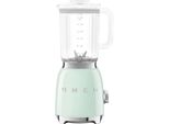 SMEG Standmixer BLF03PGEU, grün (pastellgrün), B:24cm H:35cm T:27,5cm, Zerkleinerer, Standmixer