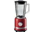 ARIETE Standmixer 585R Moderna rot, 1,5 L, rot, B:20,5cm H:42cm T:18,5cm, Zerkleinerer, Standmixer