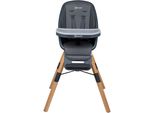 Hochstuhl BABYGO Carou, grau, Baby, Gr. B/H/T: 59cm x 98cm x 55cm, grau, Stühle Hochstuhl, Sitz um 360Â drehbar