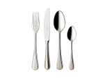 Besteck-Set VILLEROY & BOCH Tafelbesteck Merlemont 24er Set silber, silber, Essbesteck-Sets, Besteck-Set