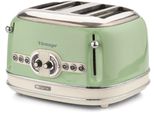 ARIETE Toaster Vintage, grün, B:31,9cm H:20,5cm T:28,9cm, Toaster, grün, Toaster