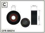 Caffaro 500214 Tendicinghia Cinghia Trapezoidale Dentata 65 Mm Per Renault Megane Iii Grandtour (KZ0/1) Clio Iv Hatchback (Bh) ScéNic Iii (JZ0/1) Grand ScÉNic Iii