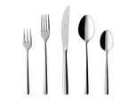 Besteck-Set VILLEROY & BOCH Tafelbesteck Piemont 30er Set silber, silber, Essbesteck-Sets, Besteck-Set