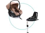 Autokindersitz FILLIKID NOA, inkl. Basisstation, Baby, braun (dessert braun), Polyester, Kindersitze Autokindersitz, Gr. 0, 360