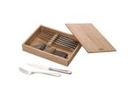 Besteck-Set VILLEROY & BOCH Steakbesteck Oscar 12er Set silber, silber, Essbesteck-Sets, Besteck-Set