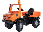Tretfahrzeug ROLLY TOYS rollyUnimog Service, orange, Tretfahrzeuge, KinderB:118cm H:81cm T:54cm, Tretfahrzeug, inkl. rollyFlashlight, B:118cm H:81cm T:54cm