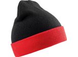Result Genuine Recycled - Cappello "Compass"" Per Uomo/Donna Unisex RW7950 (Taglia Unica) (Nero/Rosso)"