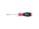 Wiha Schraubendreher Softfinish® Schlitz Mit Durchgehender Sechskantklinge Und Massiver Stahlkappe 3,5 Mm X 75 Mm (03223)