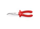 Knipex 26 27 200 Flachrundzange Mit Schneide (Storchschnabelzange) Tauchisoliert, Vde-GeprüFt Verchromt 200 Mm)