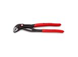 Knipex 87 21 250 Cobra® Quickset Hightech-Wasserpumpenzange Mit Rutschhemmendem Kunststoff üBerzogen Grau Atramentiert 250 Mm)