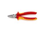 Knipex 97 78 180 Crimpzange FüR AderendhüLsen Isoliert Mit Mehrkomponenten-HüLlen, Vde-GeprüFt 180 Mm)
