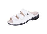 Finn Comfort Menorca - Pelle Liscia Bianca Taglia: 40 Normale
