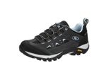 BrüTting Mount Bear Low, Scarpe Da Trekking Da Donna In Pelle Scamosciata Color Antracite, Traspiranti E Impermeabili Con Membrana Climatica Comfortex