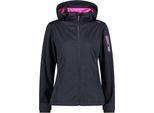 Cmp Giacca Donna Cappuccio Con Zip 00Un Antracite-Fard 36