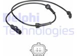 Sensore Abs Delphi Per Velocità Ruota Per Renault ScÉNic Ii (JM0/1) SS20573