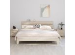 The Living Store Comodini Hamar 2 Pz. Marrone Miele 40X35X44,5 Cm In Legno Massiccio