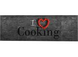 The Living Store Tappeto Da Cucina Lavabile Cooking 60X300 Cm