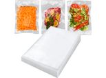 Set Di Sacchetti Sottovuoto 50 Pezzi 20 X 30 Cm Goffrati | Lisci Trasparenti Per Sigillatrice Sottovuoto Sous Vide 22026