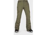 Pants Snb Volcom Bridger Ins Wms - Verde - S