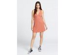 Volcom Island Bopper Kleid - Arancione - Xs