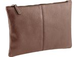 Quadra - Borsa Con Cerniera "Nuhide"" RW10276 (Taglia Unica) (Marrone Chiaro)"