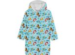 Felpa Aymax, Poncho/Pullover, Plaid, Paw Patrol, 3-6 Anni, Blau, Taglia Unica