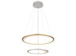 Globo Lighting HäNgeleuchte "Umbra", Gold (Silberfarben), Ø 61,7Cm H: 120Cm, 1 Stk., Leuchten, HäNgelampe Esszimmer-Leuchte Esstischleuchte Wohnzimmer, HäNgeleuchte