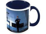 The Beatles - Tazza Da Caffè, Foto Della Band PM10904 (Taglia Unica) (Blu/Bianco)