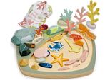 Laghetto In Legno Con Sassi Tender Leaf - Giocattolo Educativo Ispirato Alla Natura