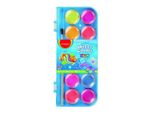 Vernici Neon Acqua Con Pennello 12 Colori