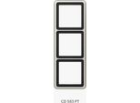 Jung Telaio 3F Pt Glz CD500 Metallo F.Geb-K