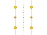 Amscan - Filo - Decorazione Da Appendere - Plastica SG36036 (Taglia Unica) (Oro)