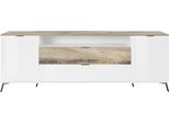Sideboard Home Affaire "Casanova", Weiß (Weiß, Pereira), B:220Cm H:75Cm T:40Cm, Sideboards, Sideboard, Breite Ca. 220 Cm