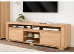 Lowboard Otto Home "Denis", Beige (Kernbuche Teilmassiv), B:160Cm H:52Cm T:40Cm, Holz Teilmassiv, Sideboards, Lowboard, Breite 160 Cm