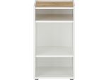 Kommode Home Affaire "City/Giron", Weiß, B:40Cm H:67Cm T:40Cm, Sideboards, Kommode, Aktenschrank, Wohnliches Home Office, Breite 40 Cm
