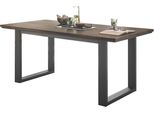 Esstisch Home Affaire "Largo", Braun (Thermo Oak Dekor), B:160Cm H:76Cm T:81Cm, Tische, Esstisch, Breite Ca, 160 Cm
